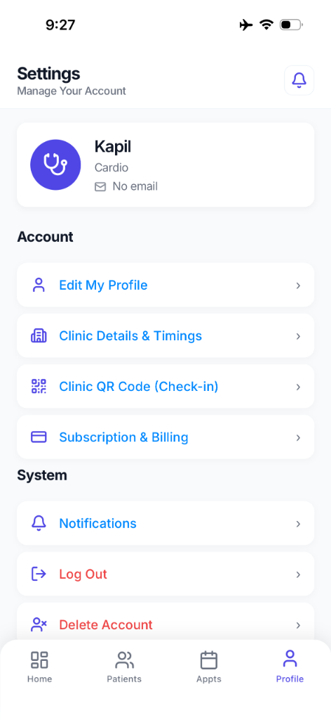 Clinic Profile